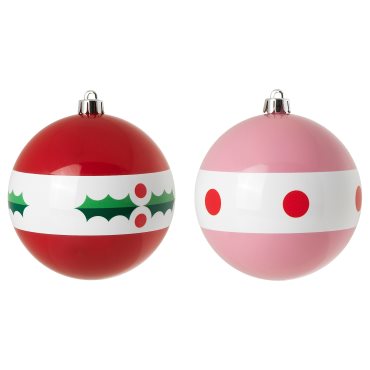 VINTERFINT, tree ornament set of 2, 10 cm, 706.046.19