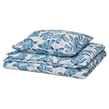 BITTERSÖTA, duvet cover and pillowcase, 150x200/50x60 cm, 706.209.83