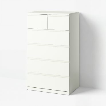 STORKLINTA, συρταριέρα με 6 συρτάρια,, 706.275.45