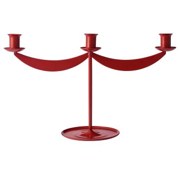VINTERFINT, κηροπήγιο για 3 κεριά, 24 cm, 706.342.68