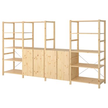 IVAR, 4 sections/shelves, 344x50x179 cm, 794.070.68