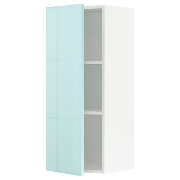 METOD, wall cabinet with shelves, 40x100 cm, 794.581.09