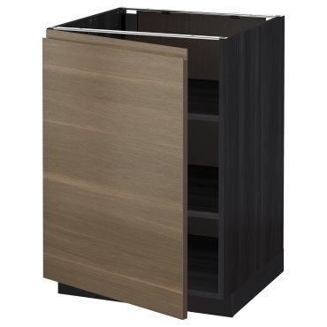METOD, base cabinet with shelves, 60x60 cm, 794.658.69
