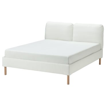 SAGESUND, upholstered bed frame, 140x200 cm, 795.026.78