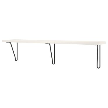 BERGSHULT/FORLAGGARE, wall shelf, 120x20 cm, 795.727.89