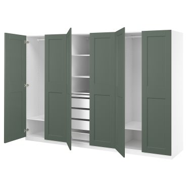 PAX/GRIMO, wardrobe combination, 300x60x201 cm, 795.792.86