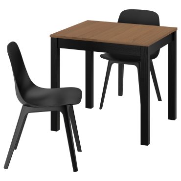 ÅLHULT/ODGER, table and 2 chairs, 80x74 cm, 796.100.60