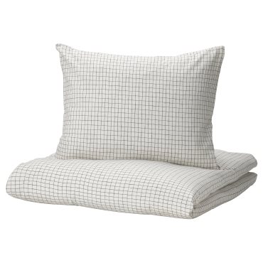 ÅKERFIBBLA, duvet cover and 2 pillowcases, 240x220/50x60 cm, 805.203.32