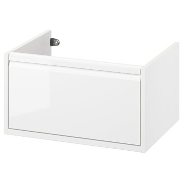 ANGSJON, wash-stand with drawer/high-gloss, 60x48x33 cm, 805.350.98