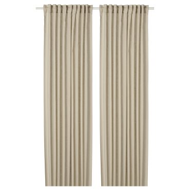 DYTÅG, curtains with heading tape/1 pair, 145x300 cm, 806.078.20
