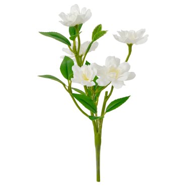 SMYCKA, artificial flower in/outdoor/pear blossom, 21 cm, 806.427.72