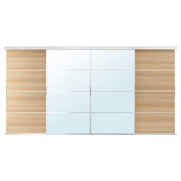 SKYTTA/MEH/AULI, σύνθεση με συρόμενη πόρτα, 401x205 cm, 894.227.42