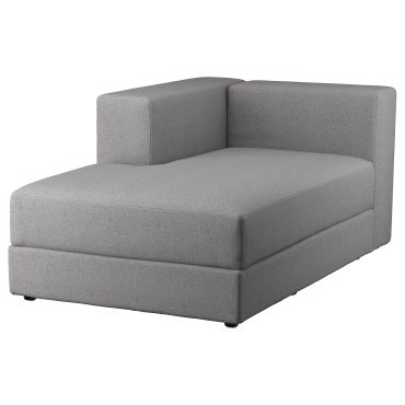 JÄTTEBO, chaise longue module with armrest, left, 894.715.01