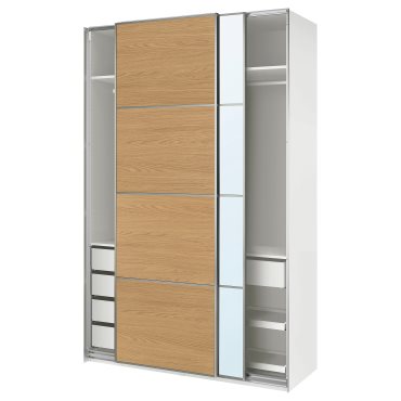PAX, ντουλάπα με συρόμενες πόρτες, 150x66x236 cm, 896.088.58