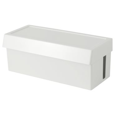 SÄTTING, cable management box with lid, 905.346.25