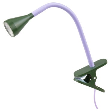 NÄVLINGE, clamp spotlight with built-in LED light source, 905.747.77