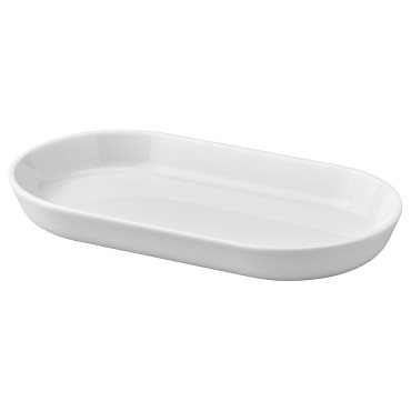 IKEA 365+, serving plate, 20x11 cm, 906.073.63