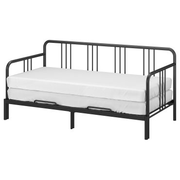 FYRESDAL, κρεβάτι επισκέπτη day bed με 2 στρώματα, 80x200 cm, 994.280.98