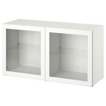 BESTÅ, σύνθεση ντουλαπιών τοίχου, 120x42x64 cm, 994.408.25