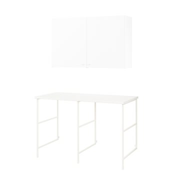 ENHET, storage combination for laundry, 139x63.5x85.5 cm, 994.774.75