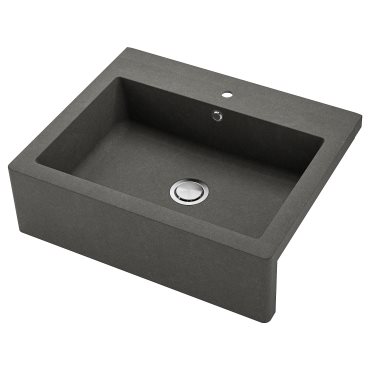 TALLSJÖN, sink bowl with visible front, 80x65 cm, 994.913.63