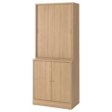 TONSTAD, storage combination with sliding doors, 82x201 cm, 995.150.62
