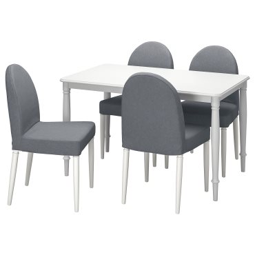 DANDERYD/DANDERYD, table and 4 chairs, 130 cm, 995.442.48
