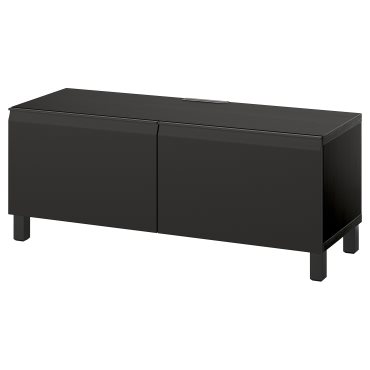 BESTÅ, έπιπλο TV με πόρτες, 120x42x48 cm, 995.687.48