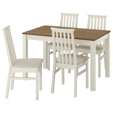 ÅLHULT / ÅLHULT, table and 4 chairs, 120/170x80 cm, 996.101.01