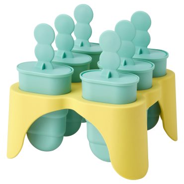 UPPFYLLD, ice lolly maker, 6 pack, 005.332.39