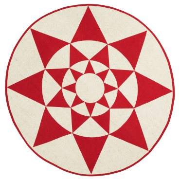 VINTERFINT, christmas tree mat, 100 cm, 005.601.81