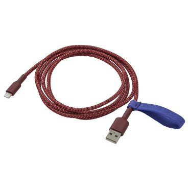 LILLHULT, USB-A σε lightning, 1.5 m, 006.176.96
