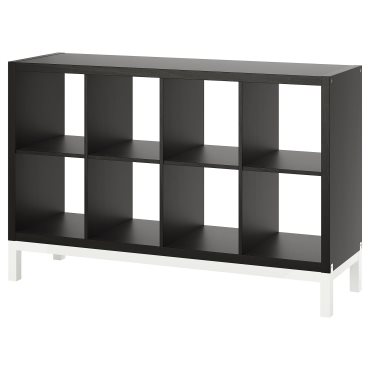KALLAX, shelving unit with underframe, 147x94 cm, 094.426.78