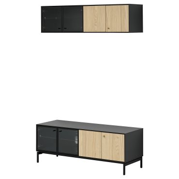 BOASTAD, TV storage combination, 121x42 cm, 095.352.10