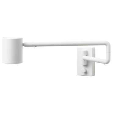 NYMANE, wall lamp with swing arm, wired-in, 103.569.62