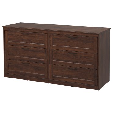 SONGESAND, chest of 6 drawers, 103.667.96