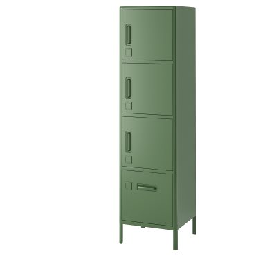 IDASEN, ψηλό ντουλάπι με συρτάρι και πόρτες, 45x172 cm, 104.964.01
