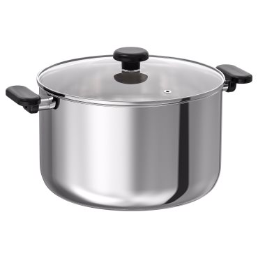 MIDDAGSMAT, pot with lid, 10 l, 105.452.32