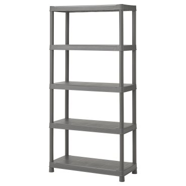 RUNMARÖ, shelving unit/in/outdoor, 90x40x182 cm, 105.513.22