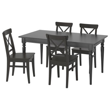 INGATORP/INGOLF, table and 4 chairs, 192.971.57
