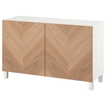 BESTÅ, σύνθεση αποθήκευσης με πόρτες, 120x42x74 cm, 194.214.25