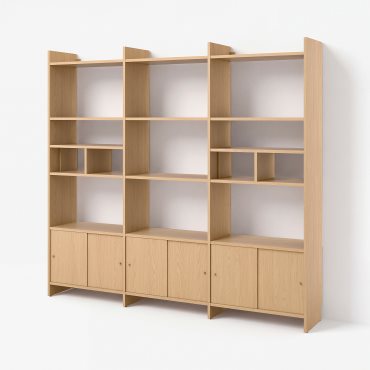 LÅDMAKARE, storage combination with sliding doors and 2 shelf inserts, 238x35x212 cm, 195.646.88