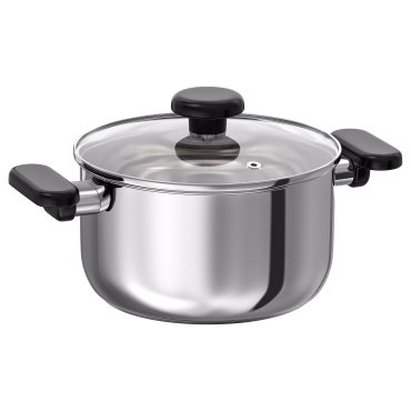 MIDDAGSMAT, pot with lid, 3 l, 204.637.11