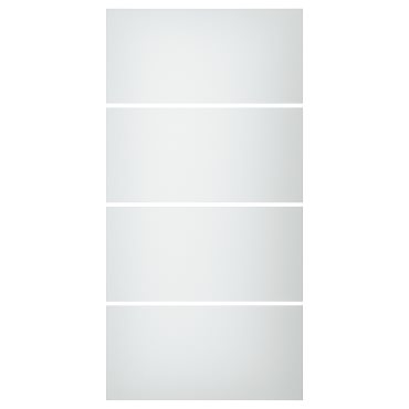 SVARTISDAL, 4 panels for sliding door frame, 100x201 cm, 204.735.69