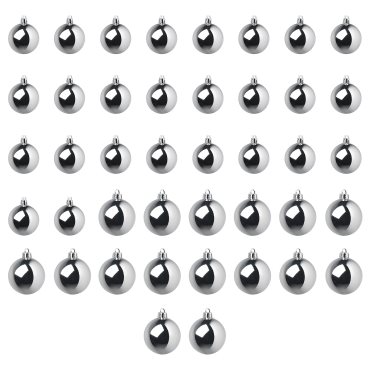 VINTERFINT, decoration bauble, set of 42, 205.295.66