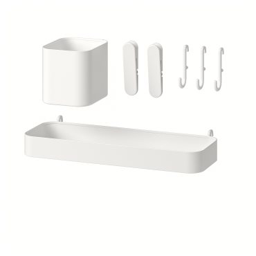 SKÅDIS, 7-piece accessories set, 205.864.20