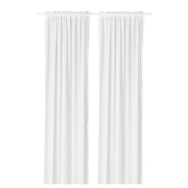 MÄSTERROT, curtains with heading tape/1 pair, 145x300 cm, 206.024.96