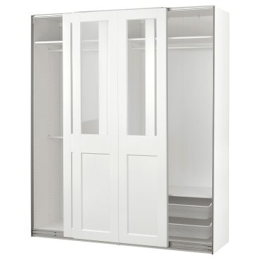 PAX/GRIMO, wardrobe combination, 200x66x236 cm, 295.028.50