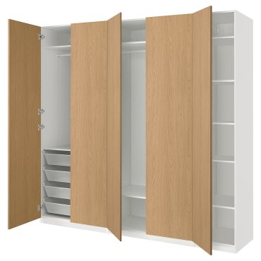 PAX/STORKLINTA, συνδυασμός ντουλάπας, 250x60x236 cm, 295.628.44