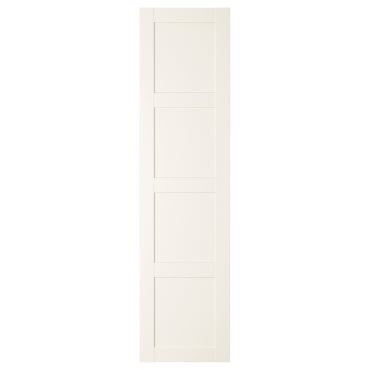 BERGSBO, door with hinges, 50x195 cm, 299.041.78